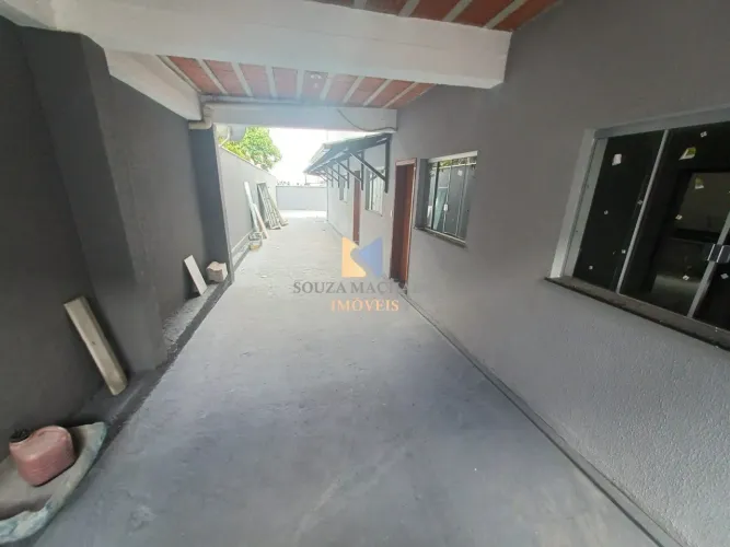 Casa linear de 3 quartos e uma vaga em condomínio