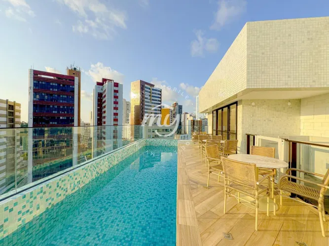 Barra| Studio com 19m²| Mobiliado| bem localizado| em Condominio Alto Padrão