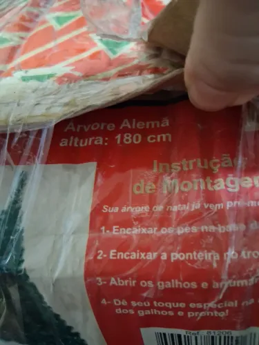 Árvore de Natal 180 cm
