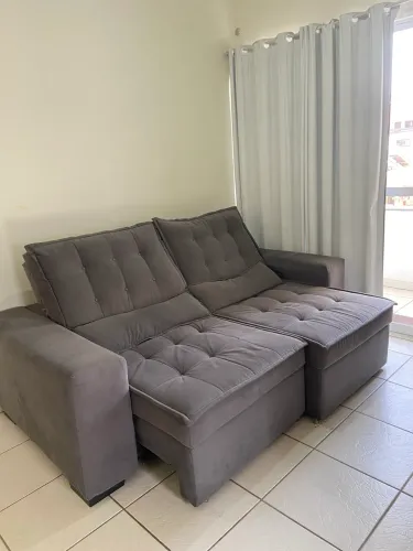 Vende - se sofá 4 lugares retrátil e reclinável