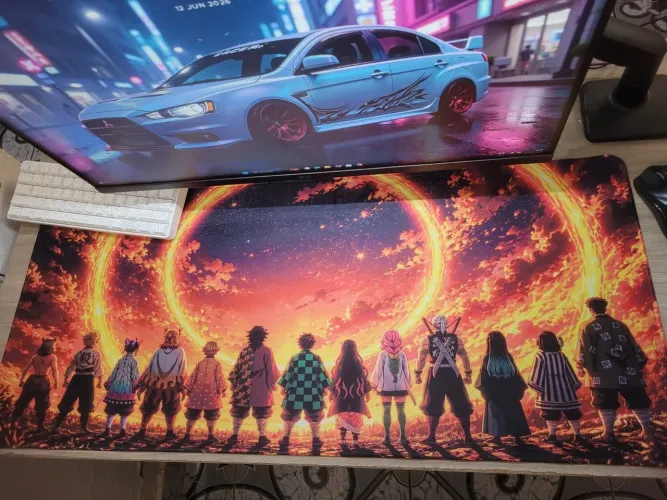 Mousepad Demon Slayer 90x40x2mm