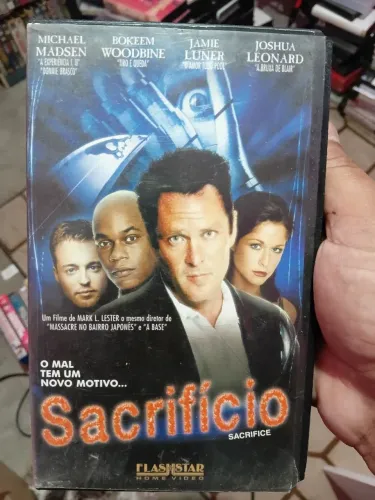 Sacrifício vhs dublado terror funcionando perfeitamente sem mofo