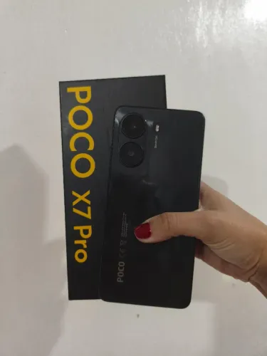 Poco X7 pro 5g seminovo com caixa