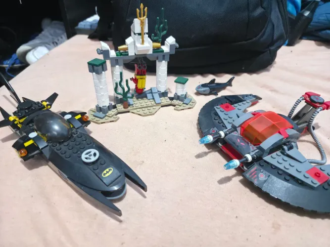 Lego dc ataque do manta negra