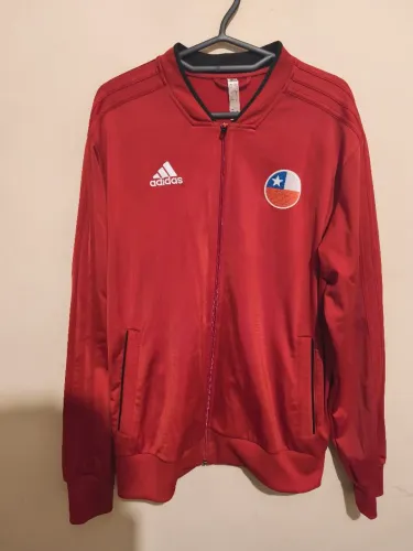 Jaqueta da seleção do Chile Adidas original tamanho G muito nova bem conservada