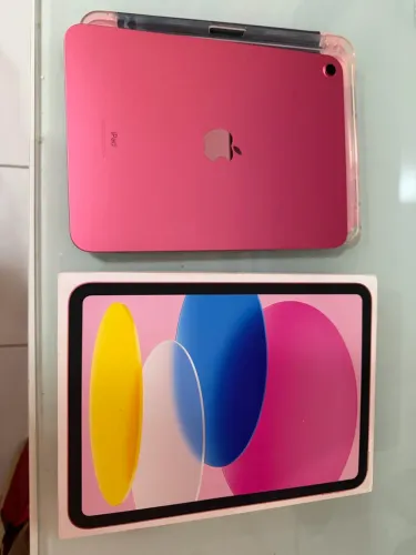 IPAD 10° GERAÇÃO Wi-Fi ROSA 64gb COM CANETA, PELÍCULA E CAPINHA (semi-novo)!