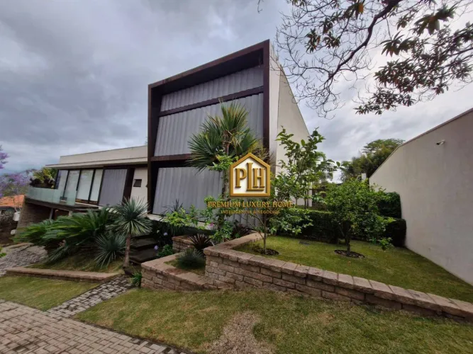 ?? Casa de Luxo à Venda no Condomínio Porto Atibaia Arquitetura Assinada por Wilson Dorat