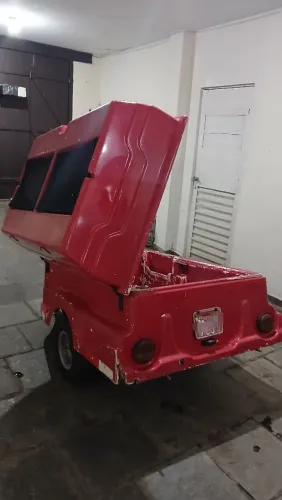Carretinha moto prático