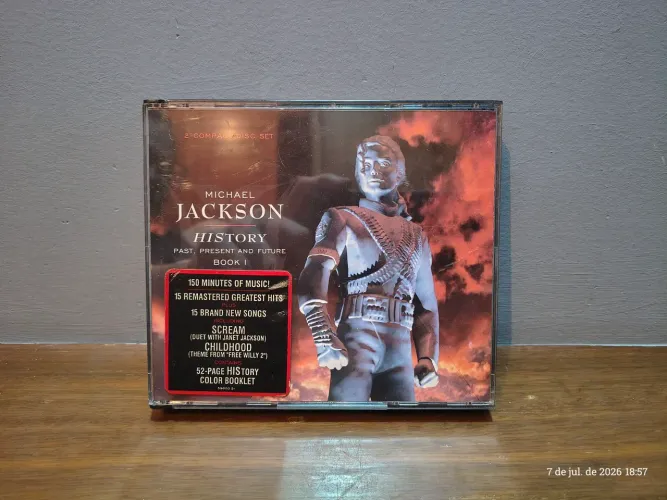 Michael Jackson cd duplo history