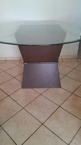 Mesa de jantar redonda sem cadeiras zap *
