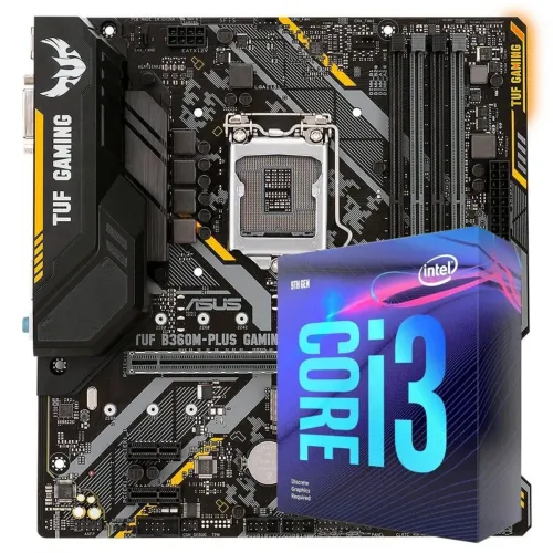 Kit i39000f + placa mãe assus B360 LGA1151