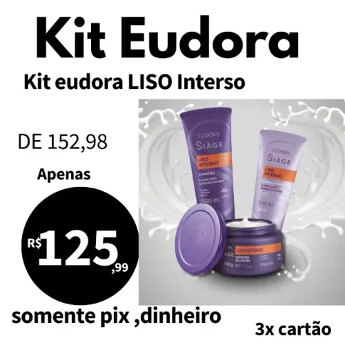 Combo siagem shampoo,condicionador e mascara