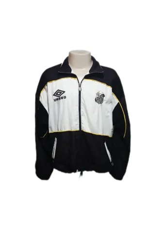 Santos FC Agasalho Corta Vento Blusão Calça Umbro Futebol 