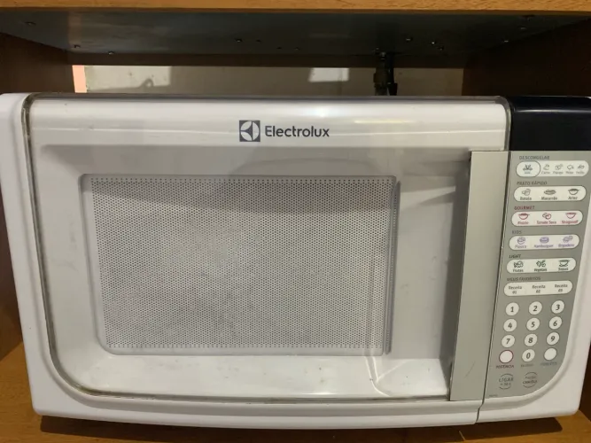 Microondas com defeito