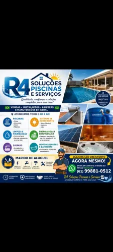 Limpeza de piscinas