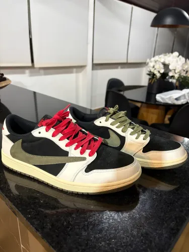 jordan 1 low travis olive