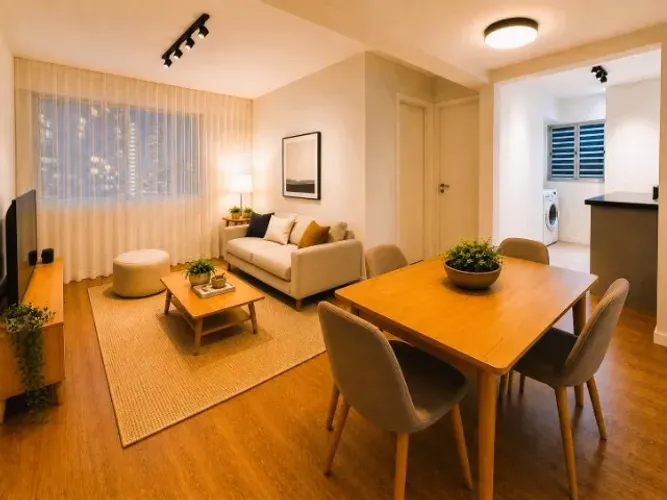 Consolação | Reformado | 1 Dorm. | 1 Vaga | Próximo Metrô República e Anhagabau