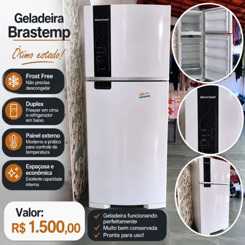 GELADEIRA BRASTEMP/375 LTS