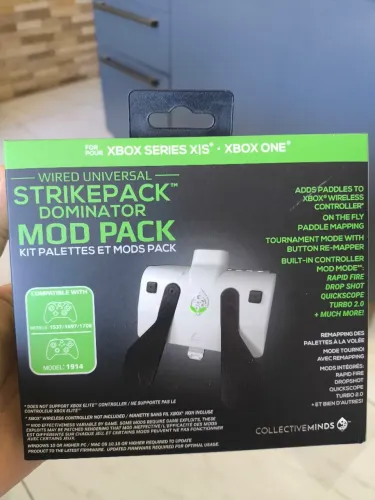 Strikerpack paddles com remapeamento para controle Xbox one séries.