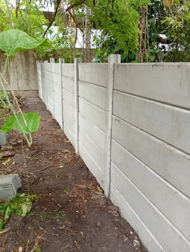 Placas e Pilares Em Concreto para Muro e Cercamento de Terrenos