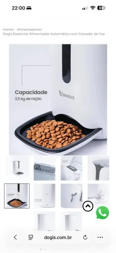 Comedouro Pet Automático Dogis