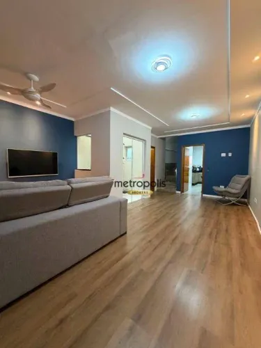 Sobrado com 3 dormitórios à venda, 179 m² por R$ 849.000,00 - Paulicéia - São Bernardo do