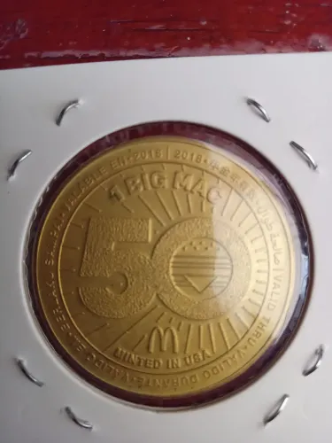 MacCoin 1978-1988 50 anos MacDonalds