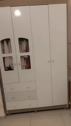 Guarda roupas Infantil Branco