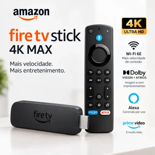 Amazon fire tv stick 4k max 16gb sistema Android