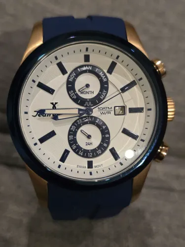 Relógio Jean Vernier Swiss Movt (novo)