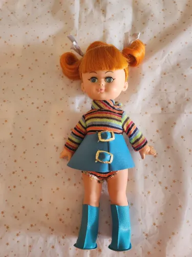 Boneca Betty 1970 cabelo cenoura 