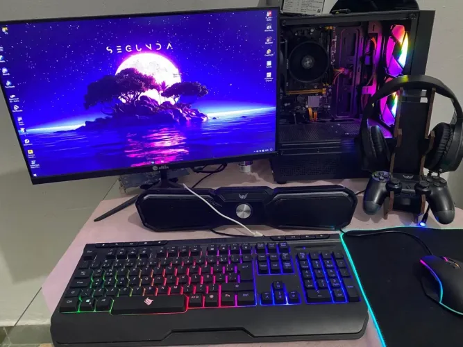 Monitor Gamer Ninja Tenseigan 24" IPS 165Hz - Perfeito Estado