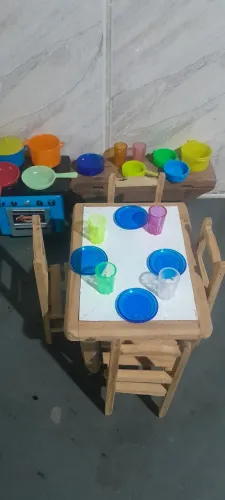 Mesa de jantar para casinha