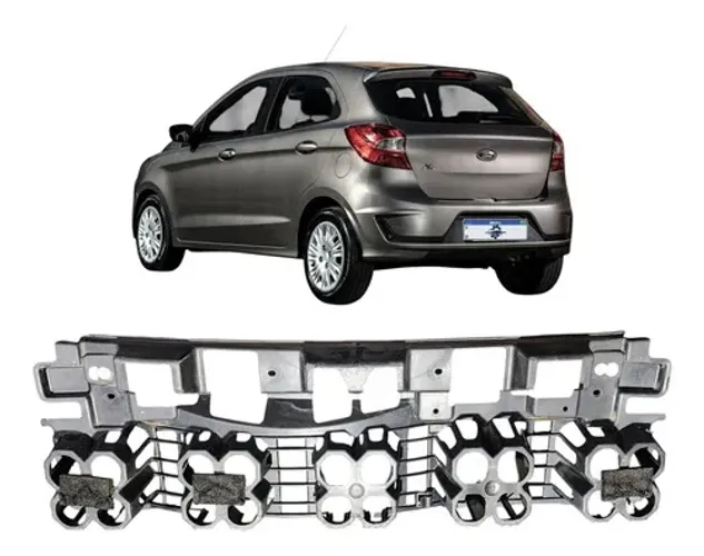Absorvedor Parachoque Traseiro Ford Ka 2015 A 2021 Uzad0