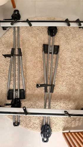 Rack de Teto Thule para Bike - Completo + Barra
