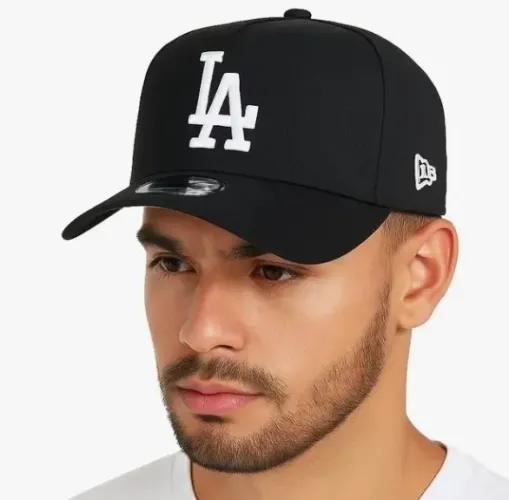 Boné New Era Los Angeles Preto
