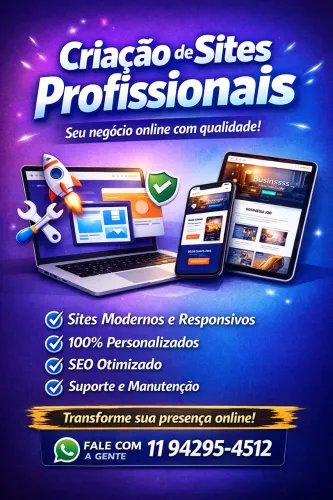 Criação de Sites para Sua Marca/Empresa