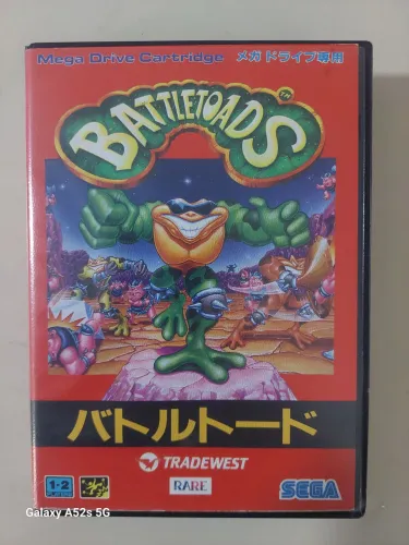 Battletoads jp mega drive original completo
