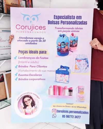 Fachada para ateliê de personalizados