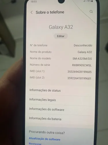 Celular a32