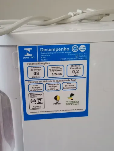 purificador de água Electrolux
