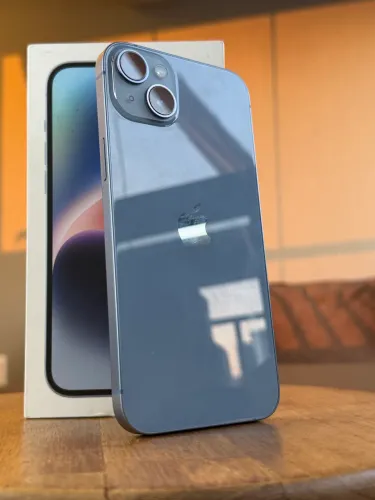 iPhone 14 PLUS 128GB Azul Impecável