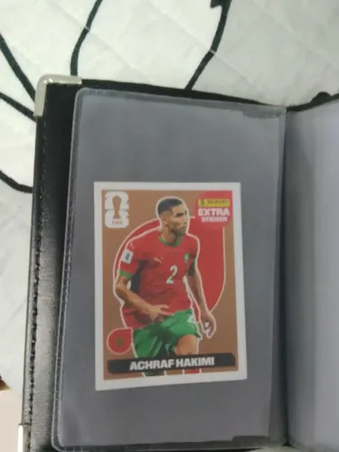 Figurinha da copa 2026 hakimi legenda gold