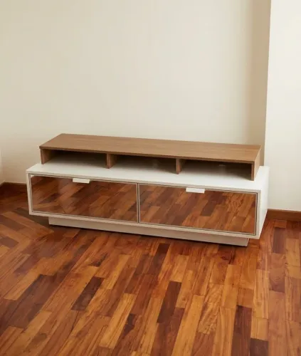 Rack planejado espelhado