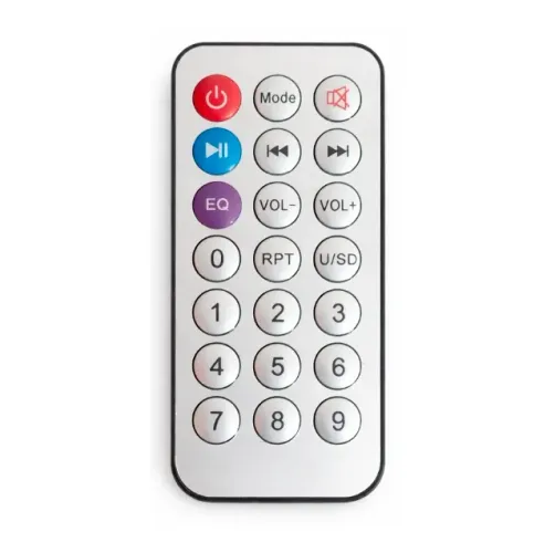Controle Remoto Universal para Caixa de Som Amplificada TRC Amvox Mondial Bluetooth FM