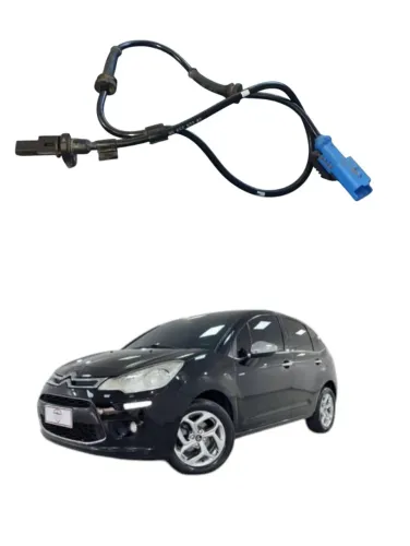 Sensor Abs Traseiro Citroen C3 Tendance 2013 2014