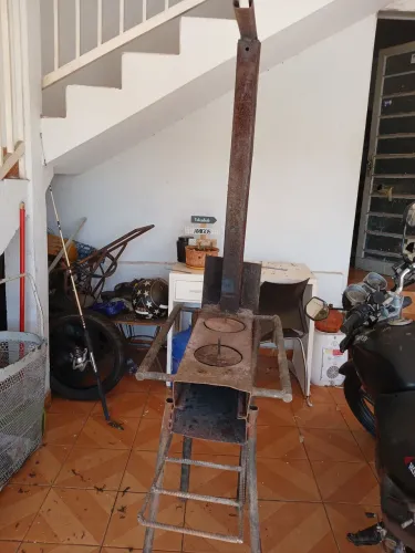 Fogão a lenha portátil