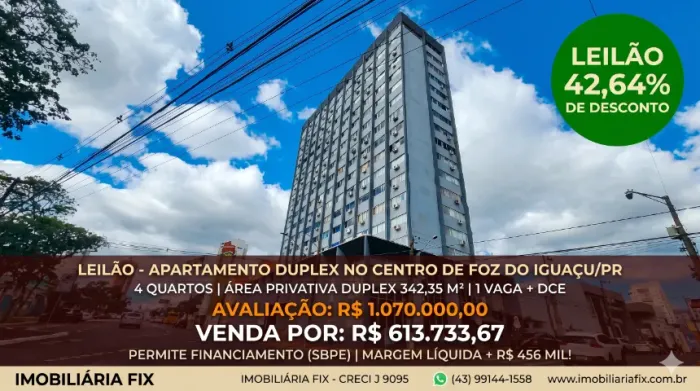 ? Desconto brutal de 42,64%: margem líquida absurda de mais de R$ 456 mil!