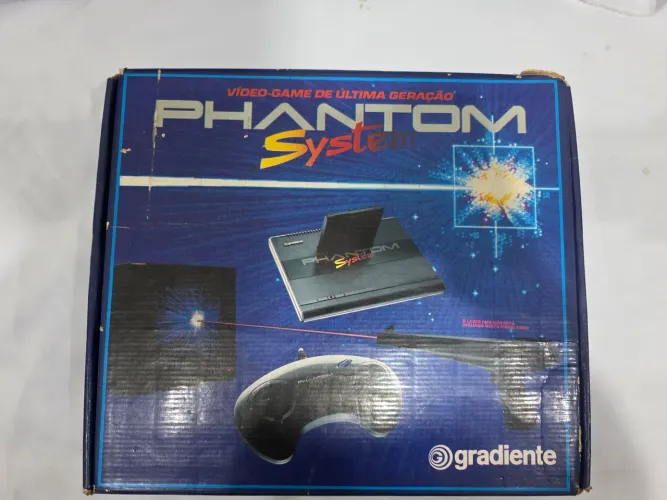 Phantom System Gradiente na caixa o melhor Famiclone Nintendinho Nes Famicom
