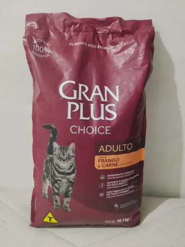 Ração GranPlus Para Gatos 10.1kg